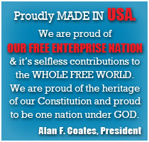 Proudly Made In USA